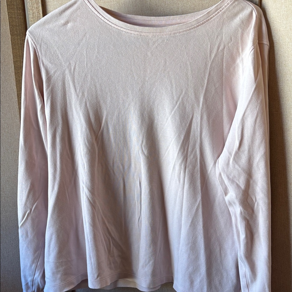 Westbound Women's Pink Long Sleeve Top large